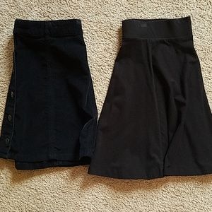 Bundle of midi skirts